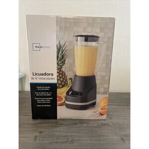 Mainstays MS61100016711 6 Speed Blender with 48oz Jar - Black